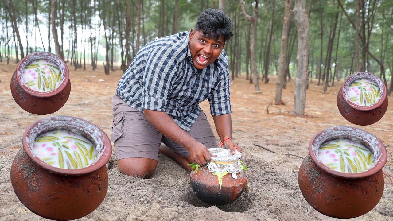 சுண்டகஞ்சி சாப்பிடலாம் வாங்க|Sunda Kanchi|Healthy Rice Drinks|Village Food Safari|Suppu