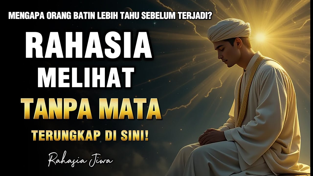 ILMU MEMANDANG DENGAN MATA BATIN | RAHASIA MELIHAT TANPA MATA 🌀