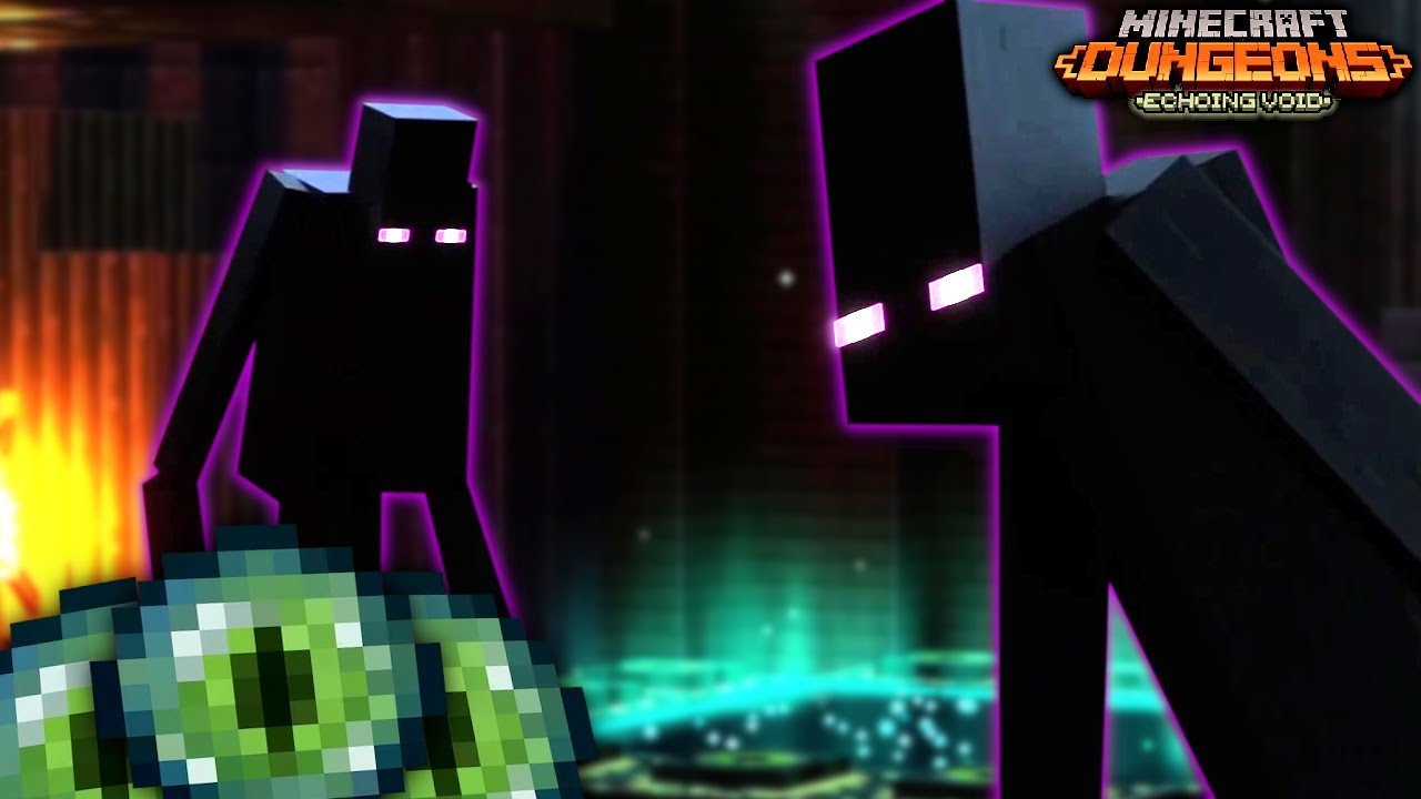Polowanie na Endersenty i OCZY KRESU [Minecraft Dungeons][Echoing Void DLC]