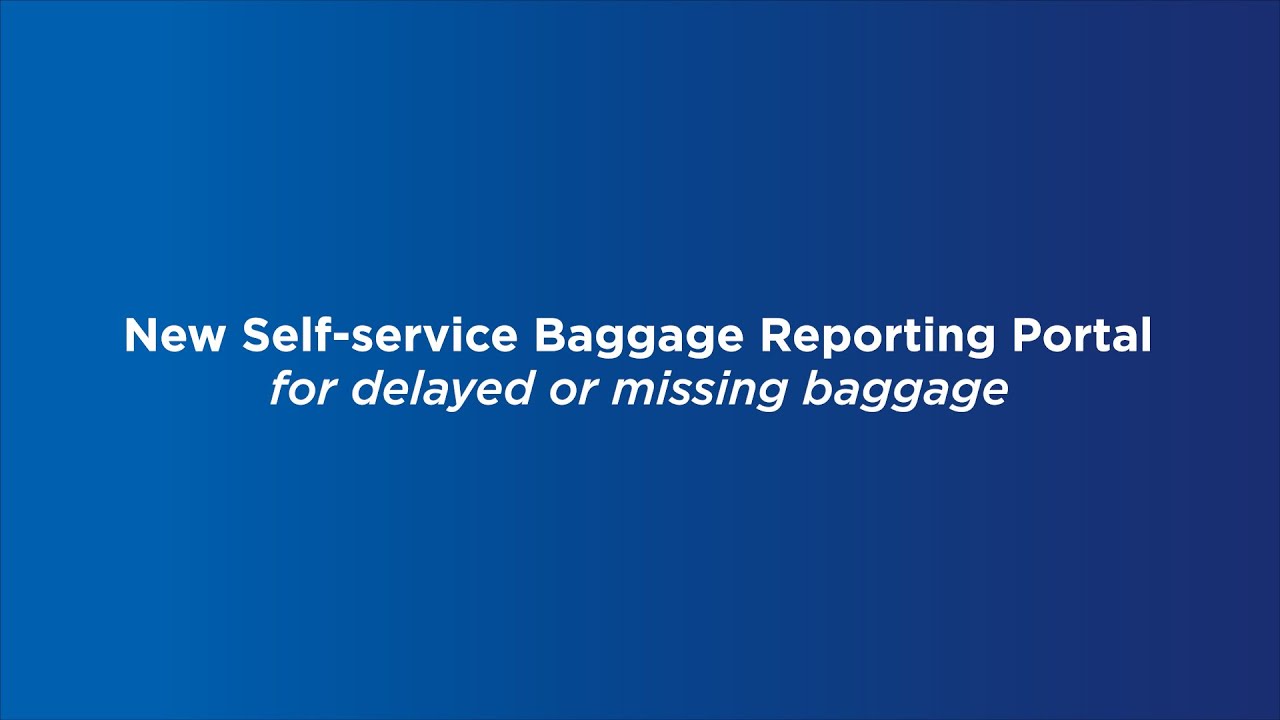 Self-service Delayed Baggage Reporting | Malaysia Airlines