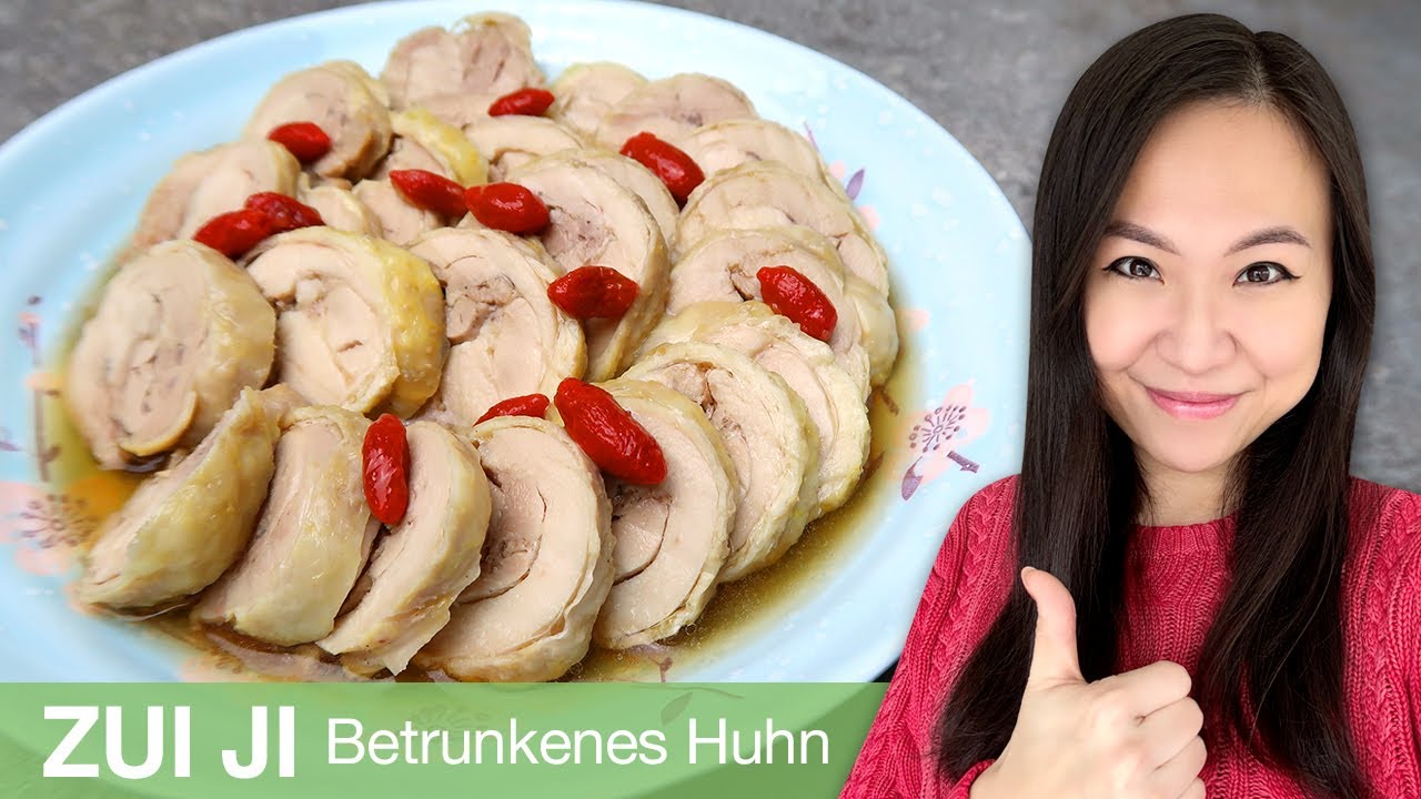 REZEPT: Zui Ji | Betrunkenes Huhn | eingelegtes Hähnchen auf chinesische Art