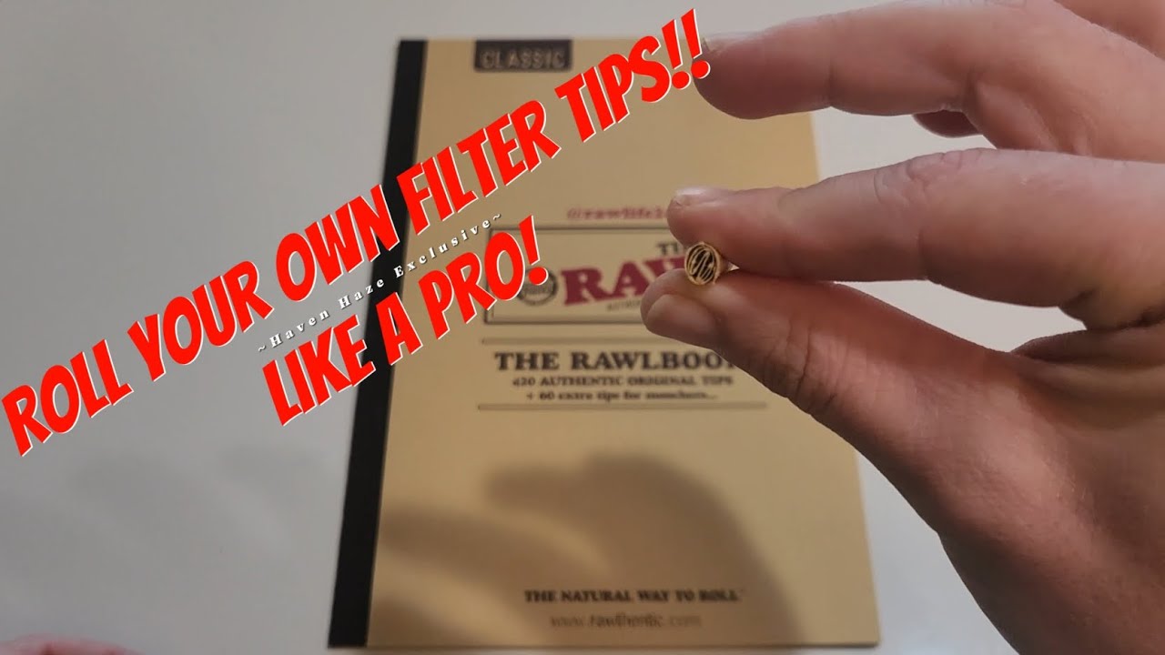 How to roll a filter tip!!