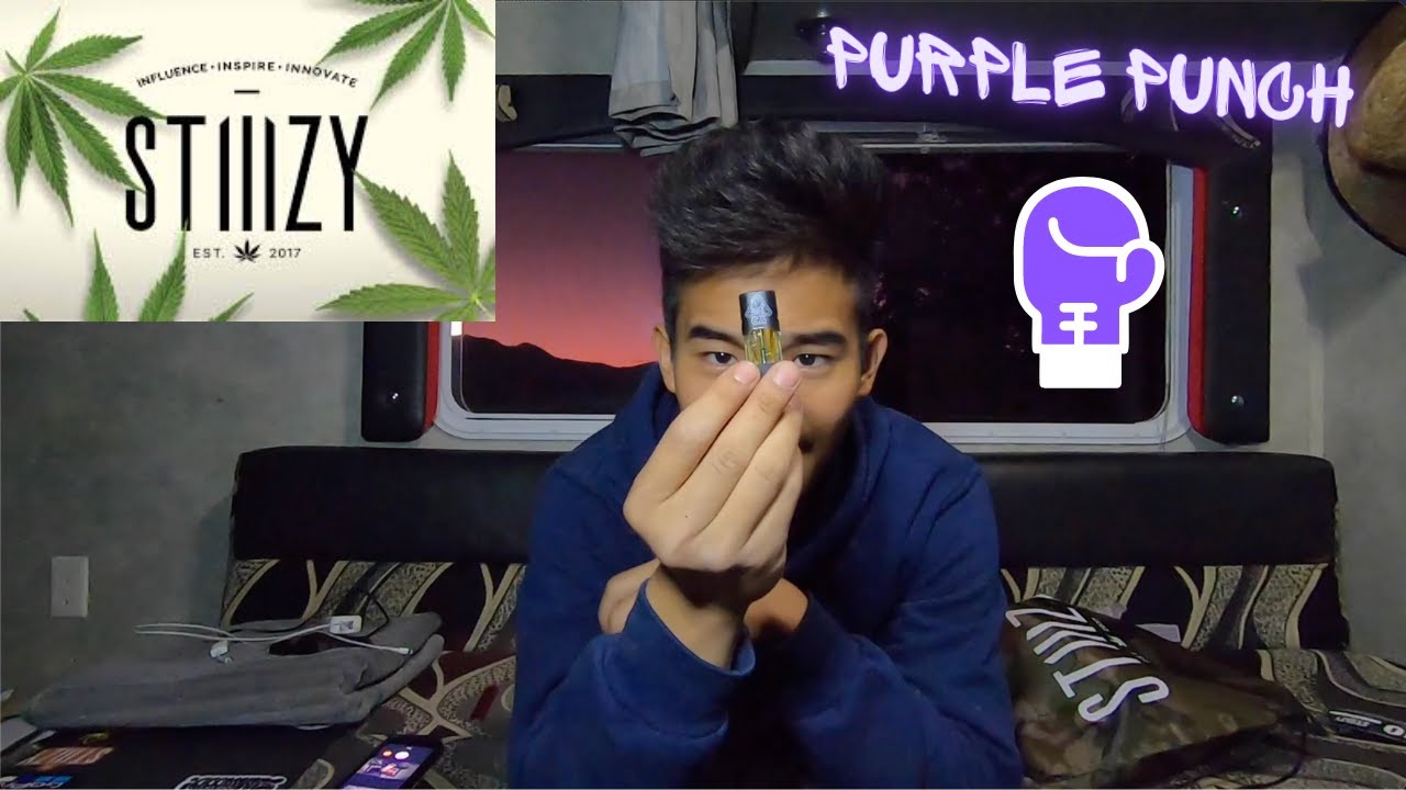 Weed Review, Stiiizy, Purple Punch, Wax Cartridge