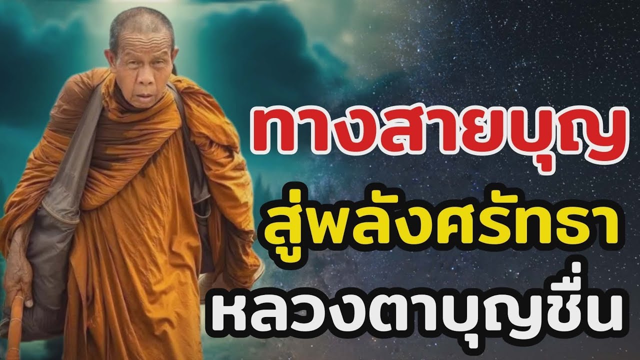 จากน้ำดื่มขวดเดียว…สู่เสบียงบุญทั้งประเทศ | เรื่องจริงของหลวงตาบุญชื่น