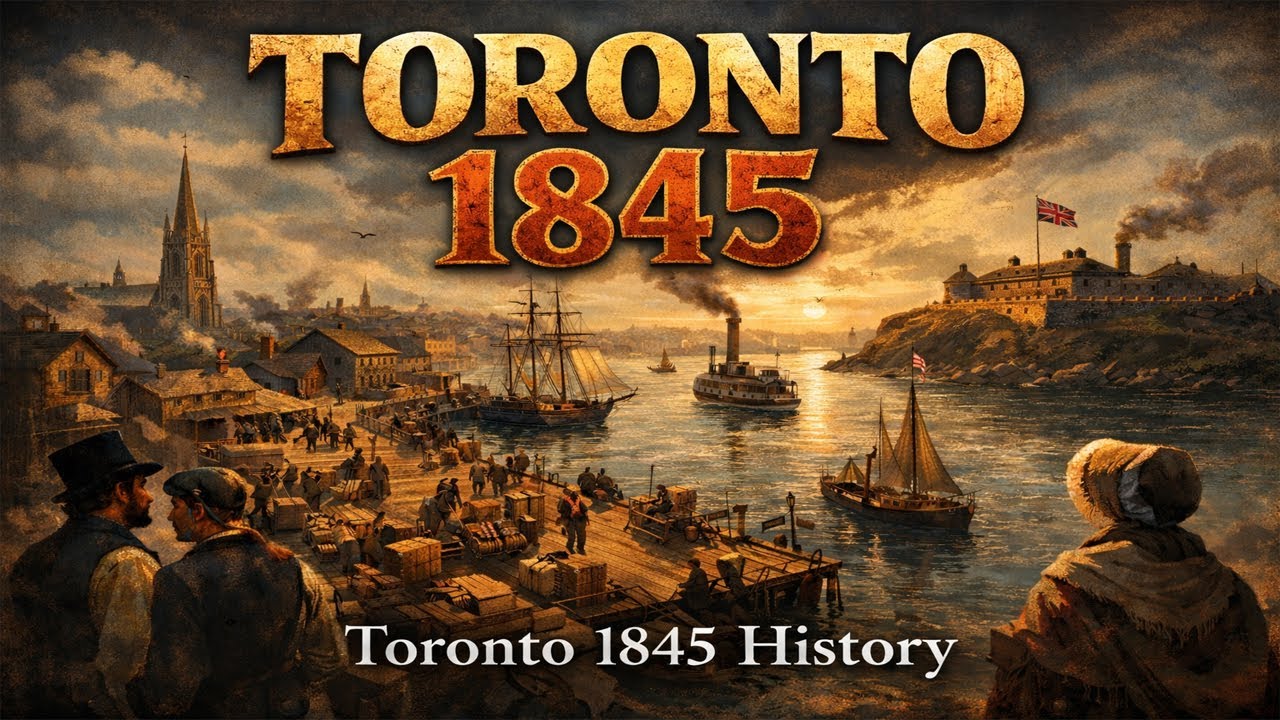 Toronto 1845 (AI Reconstruction)
