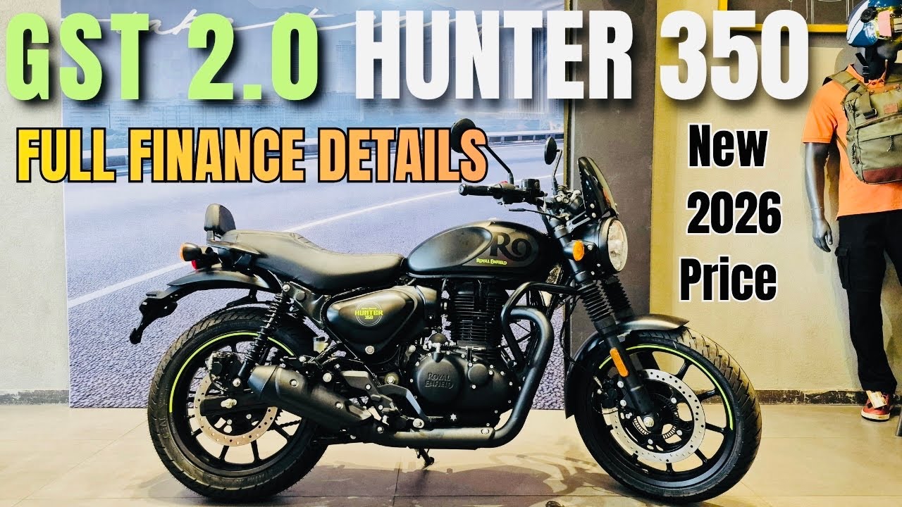 Royal Enfield Hunter 350 Easy to Finance Minimum Down Payment Full Details and price 2026 #hunter350