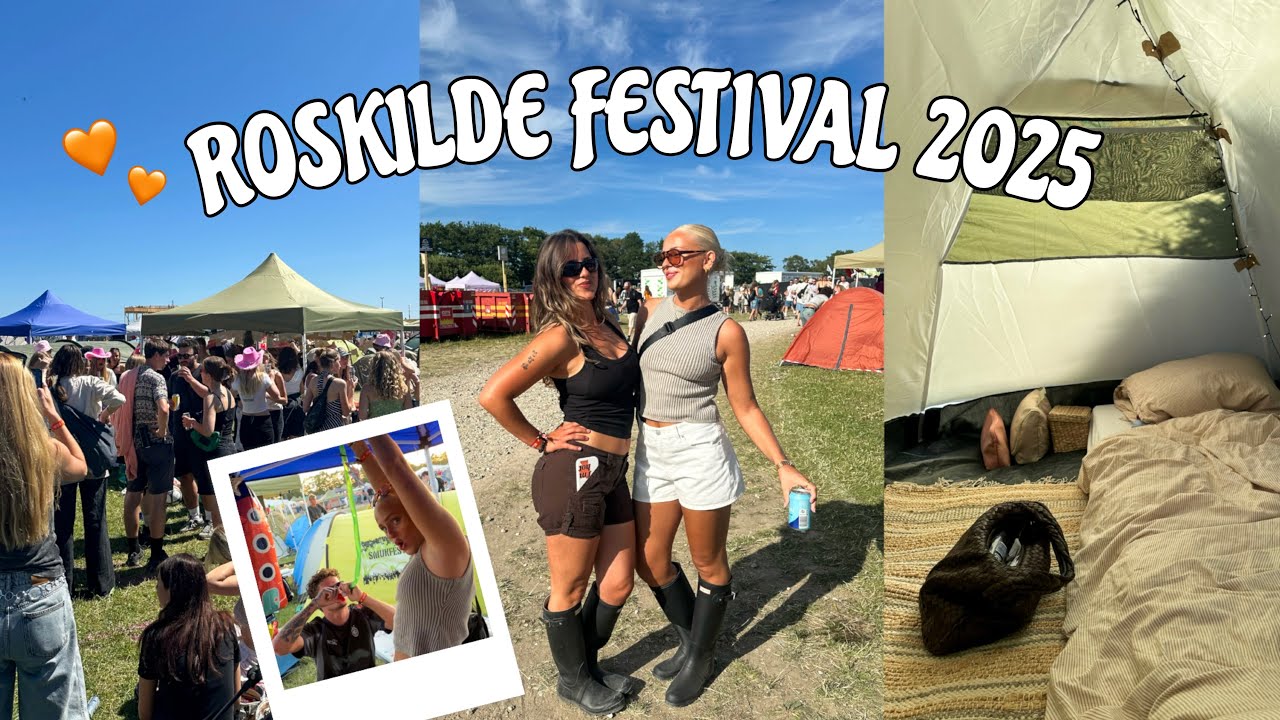 VLOG: Hele min (fulde) uge på Roskilde Festival 2025!