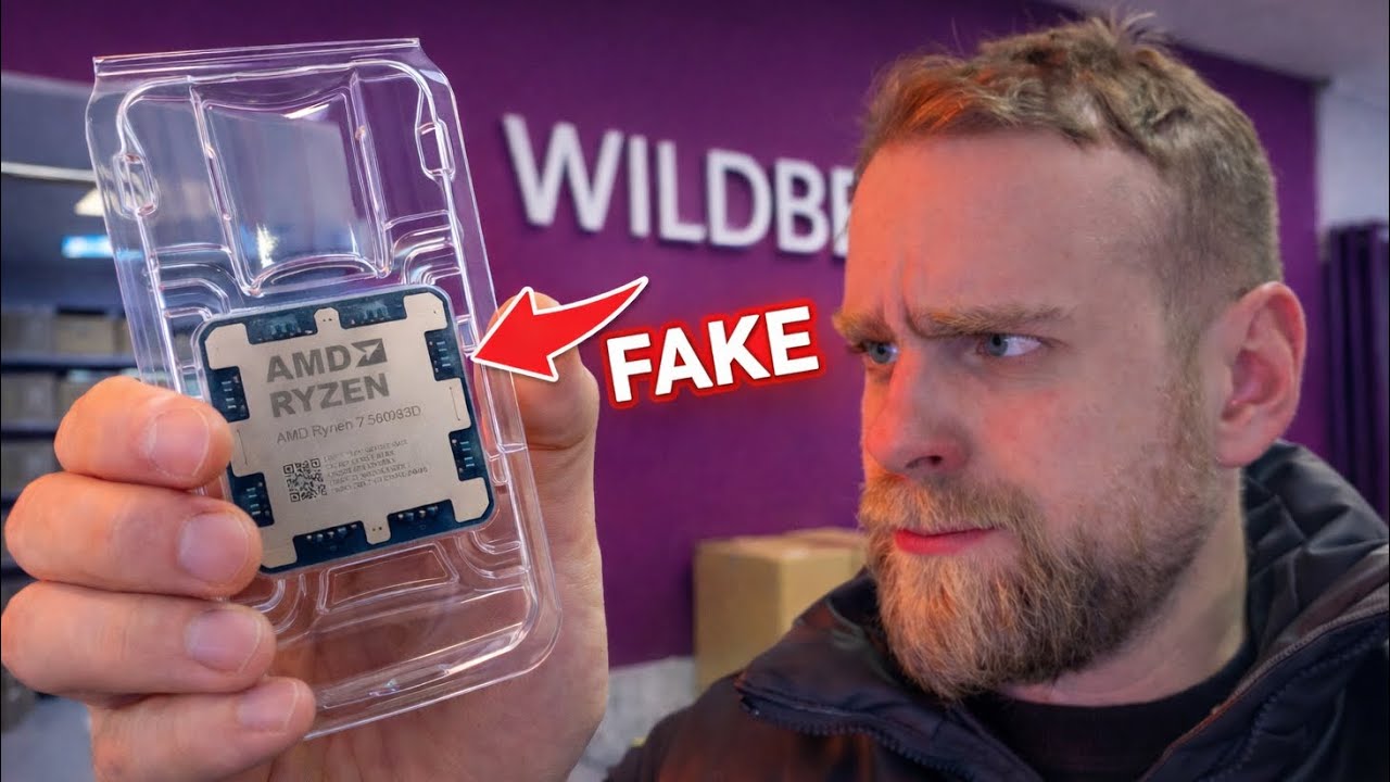 Фейковый RYZEN с WB за 42000₽ 🤬 Как отличить подделку? #happypc 