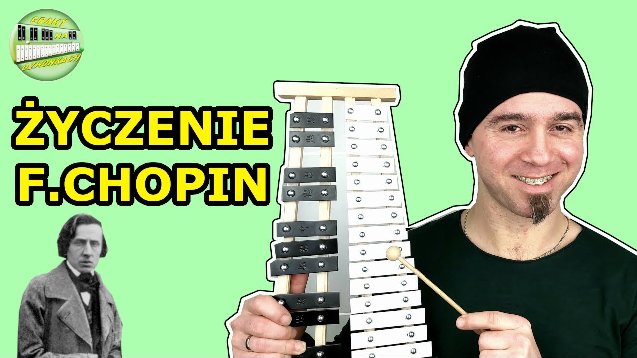 ŻYCZENIE (F.CHOPIN) 🎶 - Dzwonki chromatyczne (cymbałki) Instrumental cover & tutorial Nuty