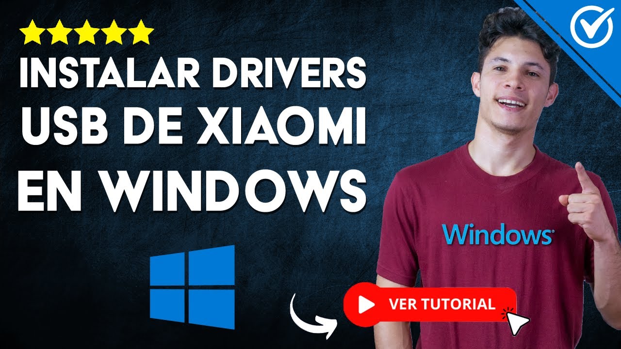 C&oacute;mo INSTALAR los DRIVERS USB de XIAOMI en mi Windows 11/10/8/7 | 💻 Controladores para Xiaomi 📲