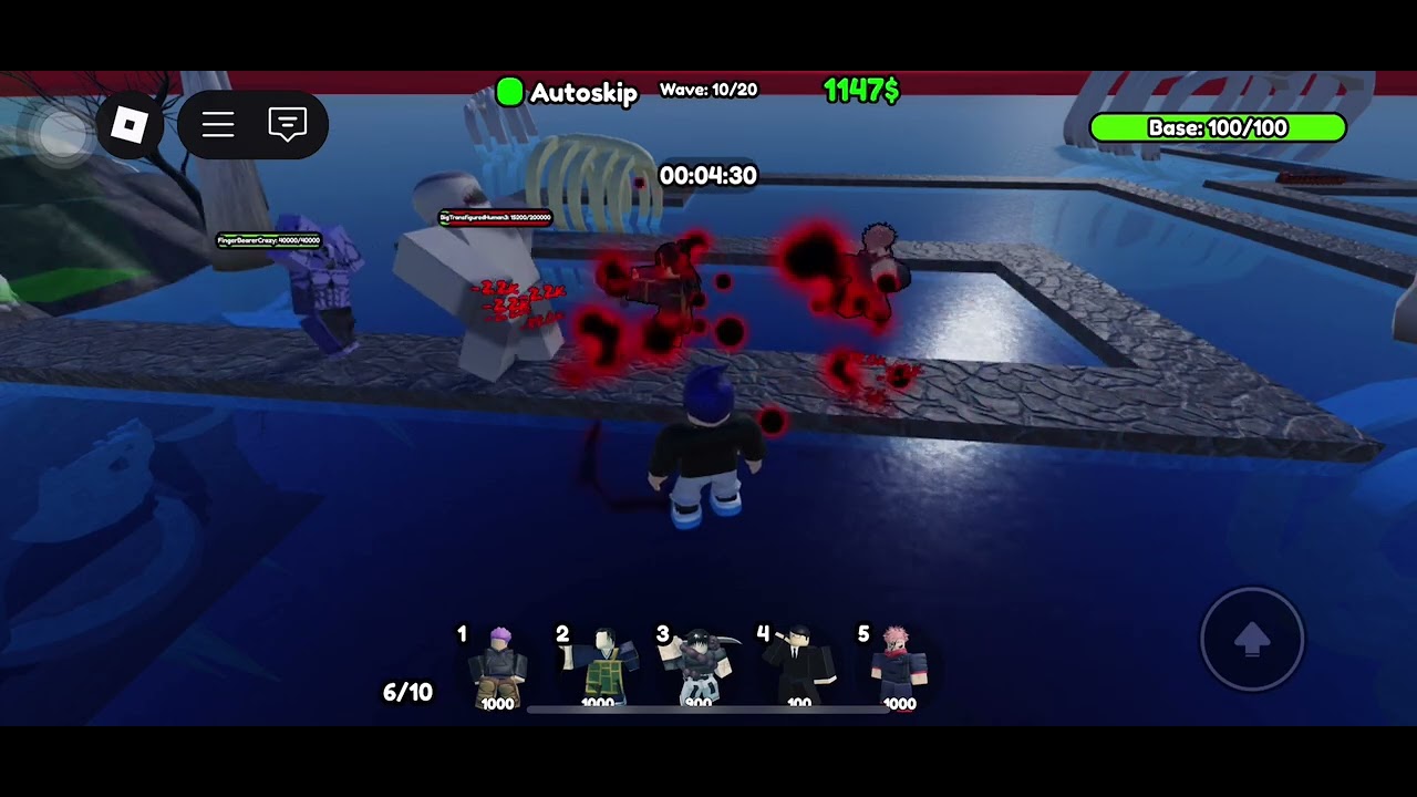 Showcase of Awk Yuji (Sorcerer Tower Defense)