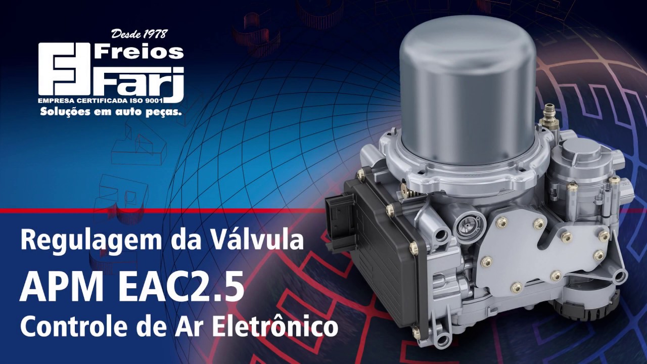 Regulagem da Válvula APM EAC2.5 - Controle de Ar Eletrônico
