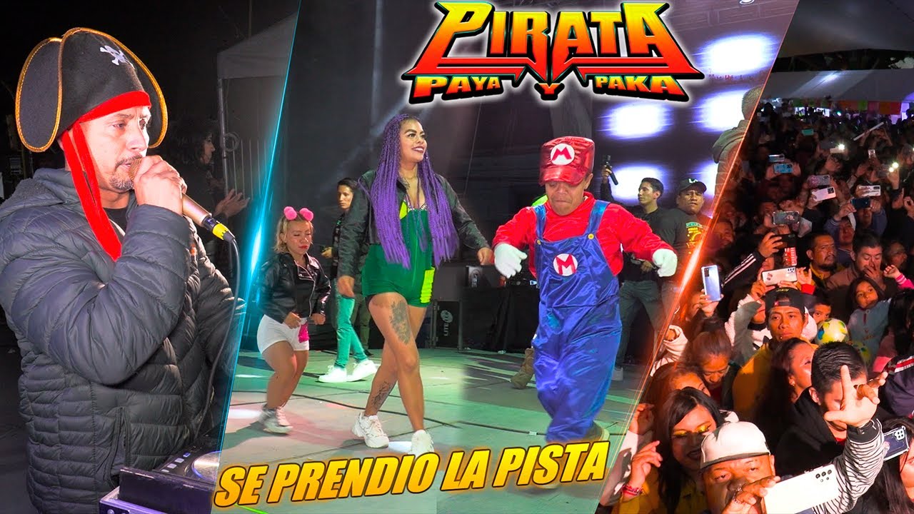 🔴ASI PRENDIO LA PISTA -  SONIDO PIRATA CON EL MEDIO METRO - LLENO TOTAL AMOZOC PUEBLA 2023.