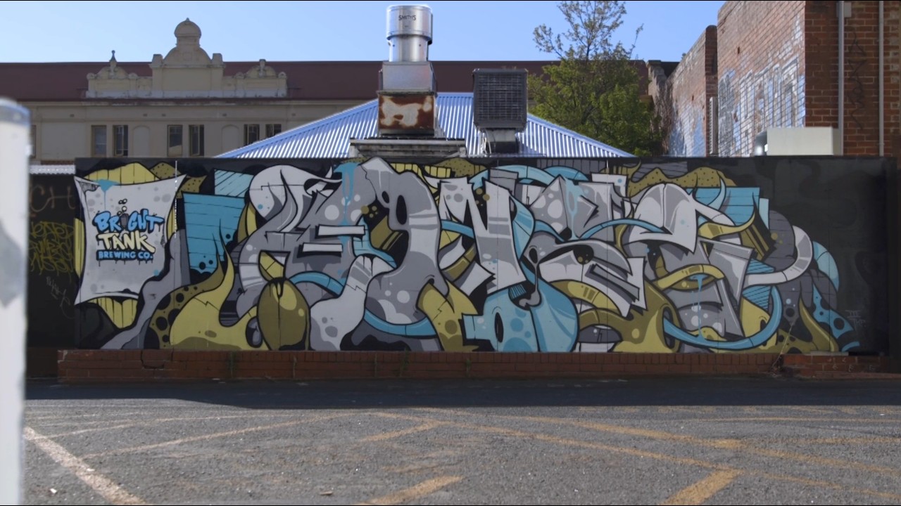 Onse — Commissioned Graffiti Piece, Perth City | Sargon Studios