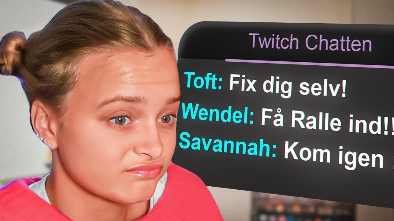 Chatten Fik Sofie Til At Gr&aelig;de!