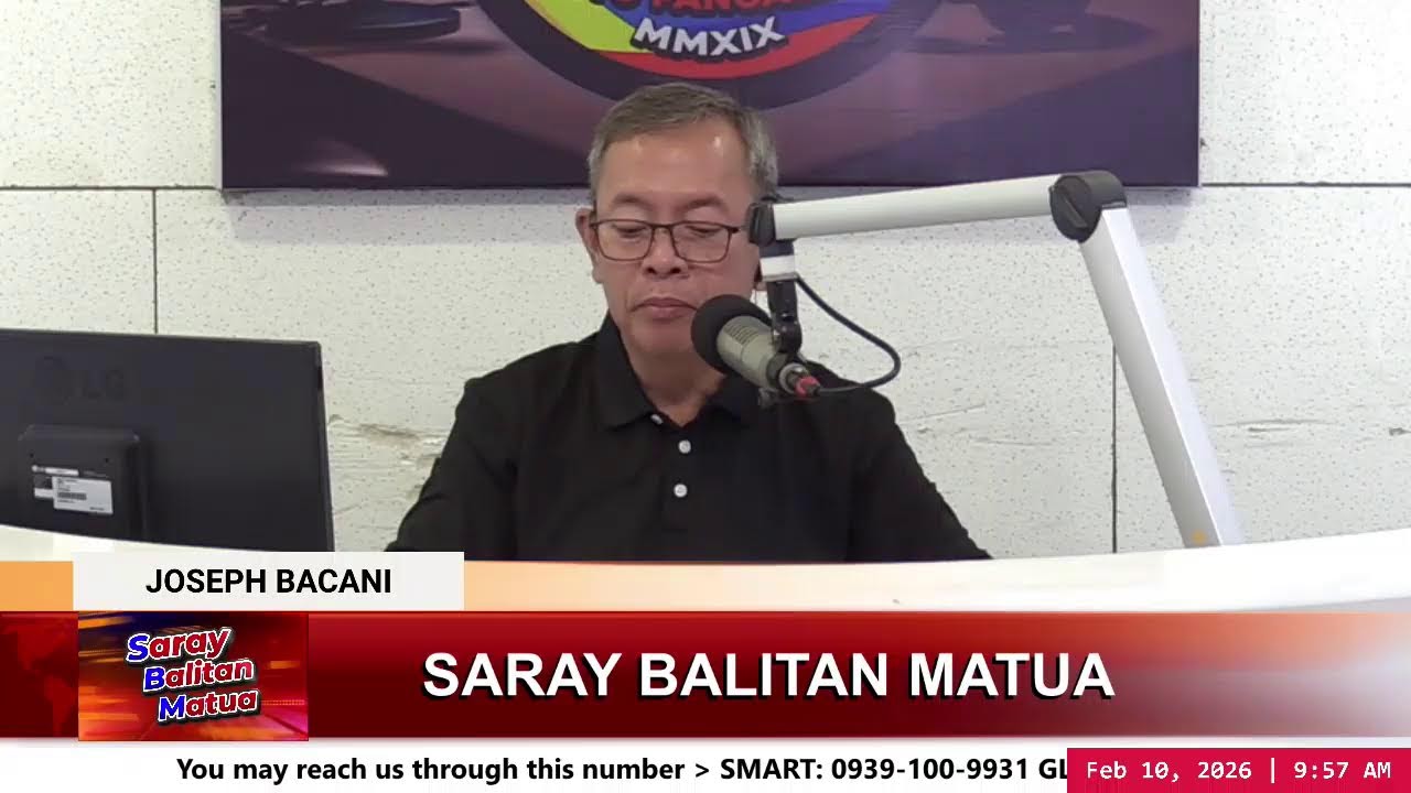 SARAY BALITAN MATUA   TUESDAY, February 10, 2026