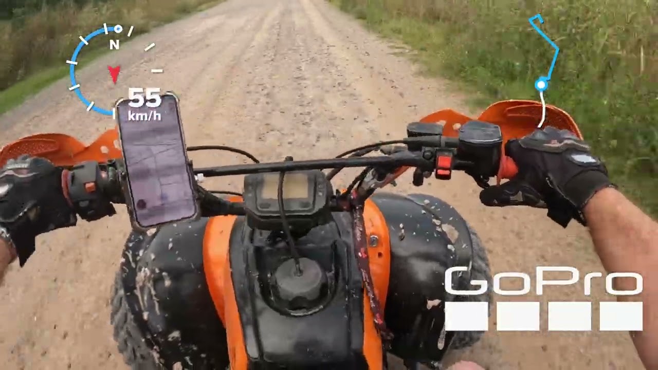 Salida lunes por la mañana prueba velocidad de la naranja mecánica!