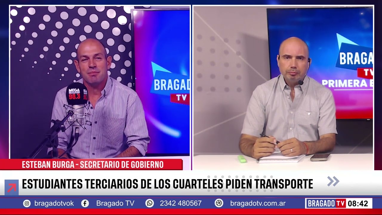 ESTUDIANTES TERCIARIOS DE LOS CUARTELES PIDEN TRANSPORTE