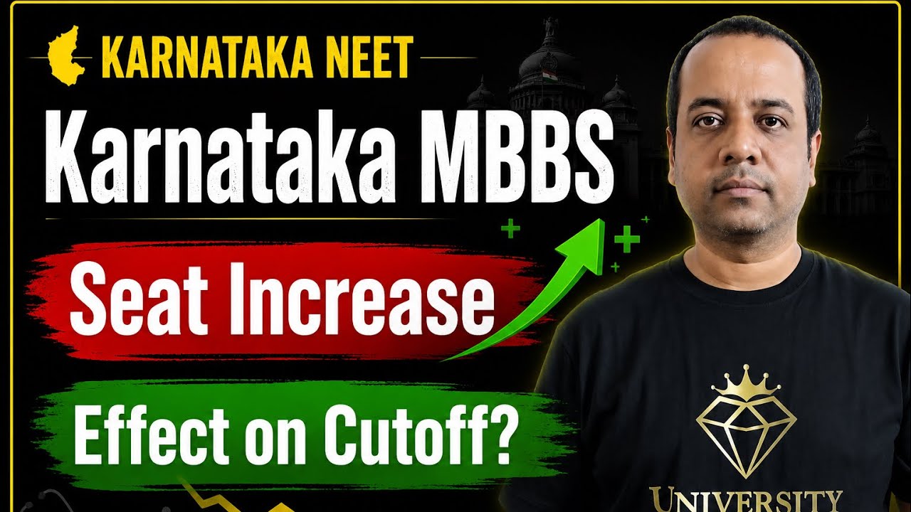 Karnataka MBBS : Seats Increase & Its Effect on NEET Cutoff | NEET Counselling |