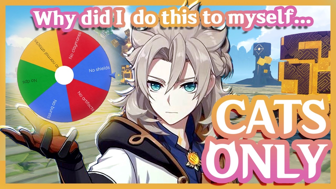 Pulling for ALBEDO (or else....!?) | Genshin Impact CATS ONLY