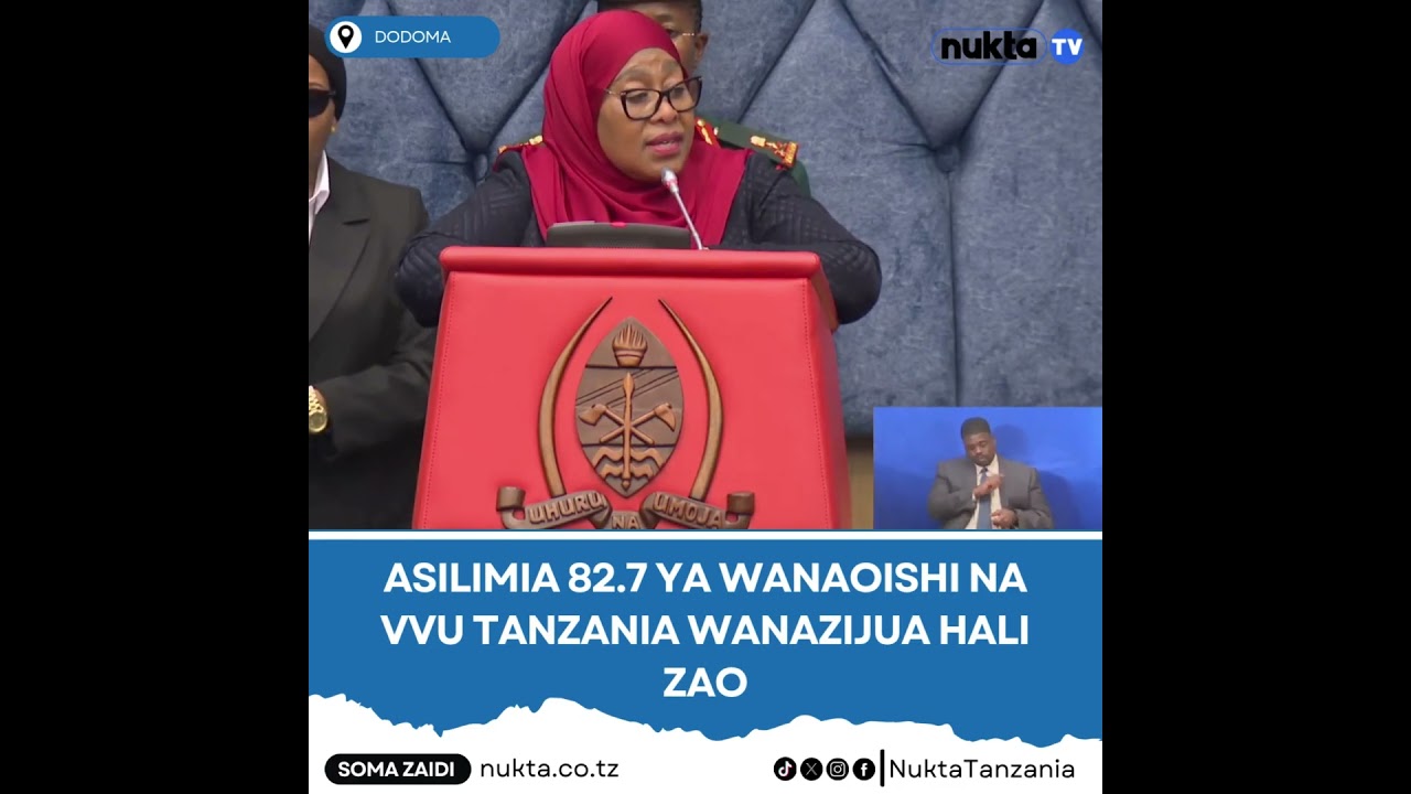 ASILIMIA 82.7 YA WANAOISHI NA VVU TANZANIA WANAZIJUA HALI ZAO