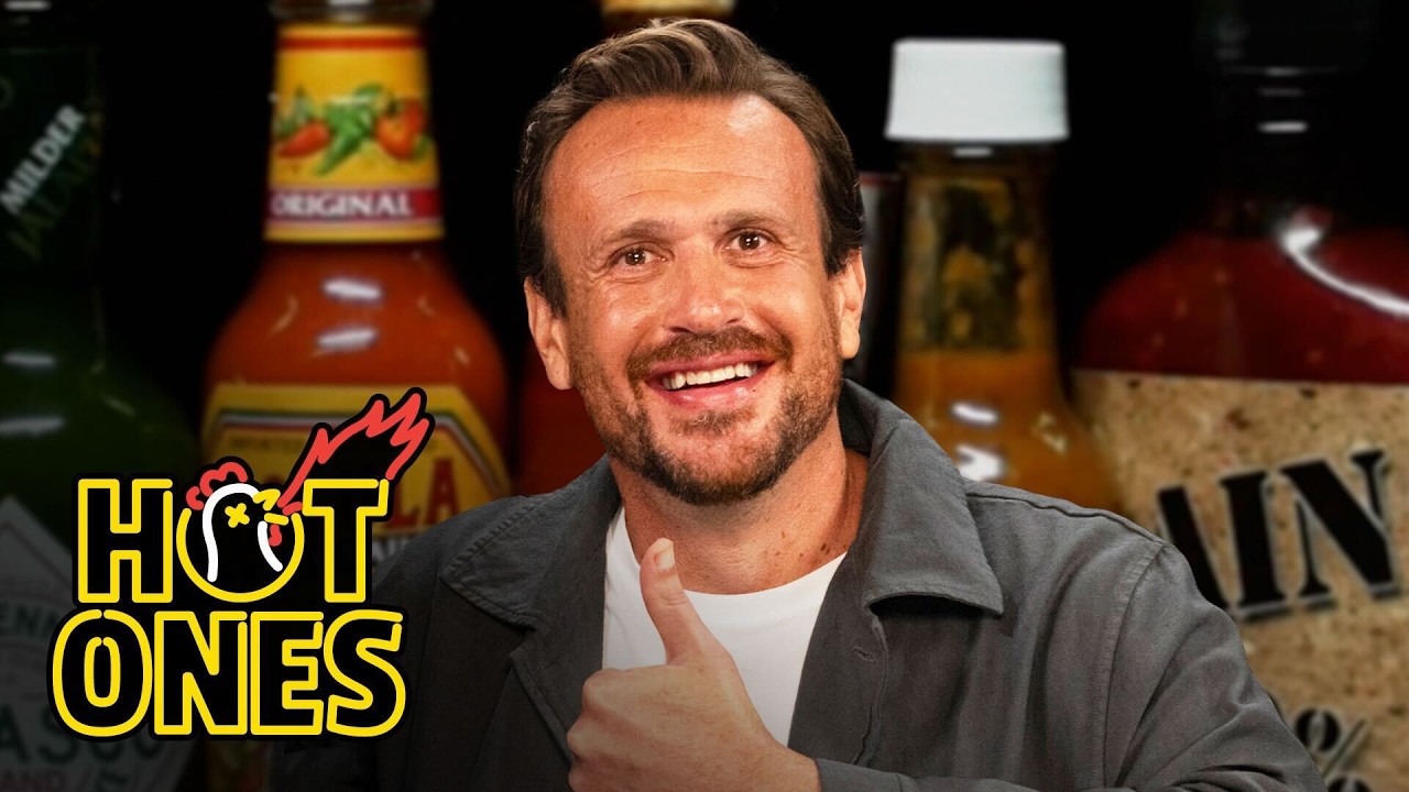 Jason Segel Won't Back Down While Eating Spicy Wings | Hot Ones
