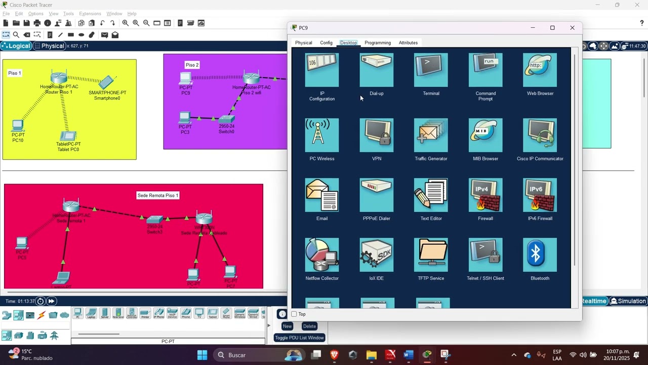 Evidencia video componentes inalámbricos