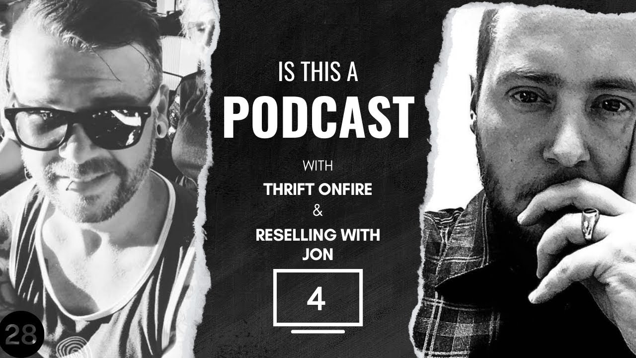 Is this a podcast? Part 4  @resellingwithjon  @ThriftOnfire  :Vlog Day 28
