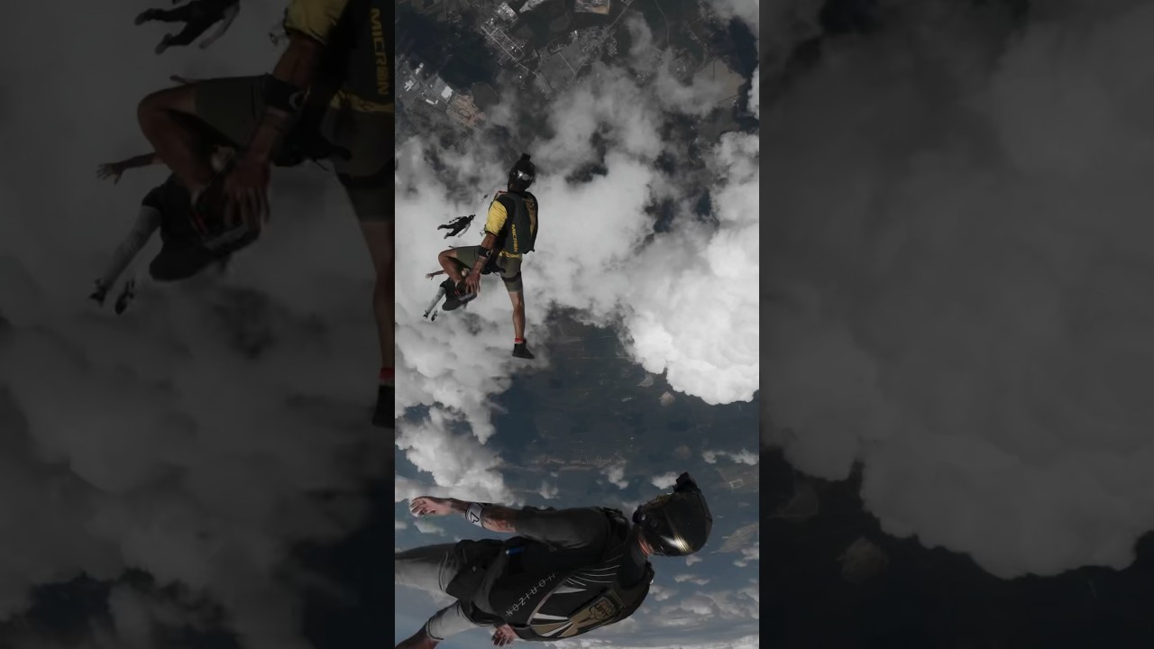Selwyn leading the charge #adrenaline #skydiving #extremesports