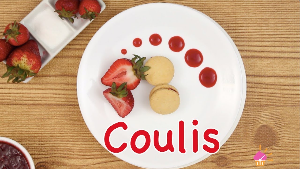 Como hacer Coulis o salsa de Fresa paso a paso  😀  RECETA EN LA DESCRIPCIÓN