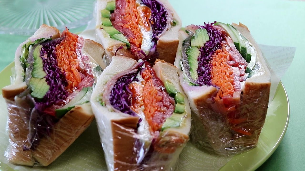 Naughty Sandwitch (Big Sandwitch)「わんぱくサンド」野菜たっぷり!