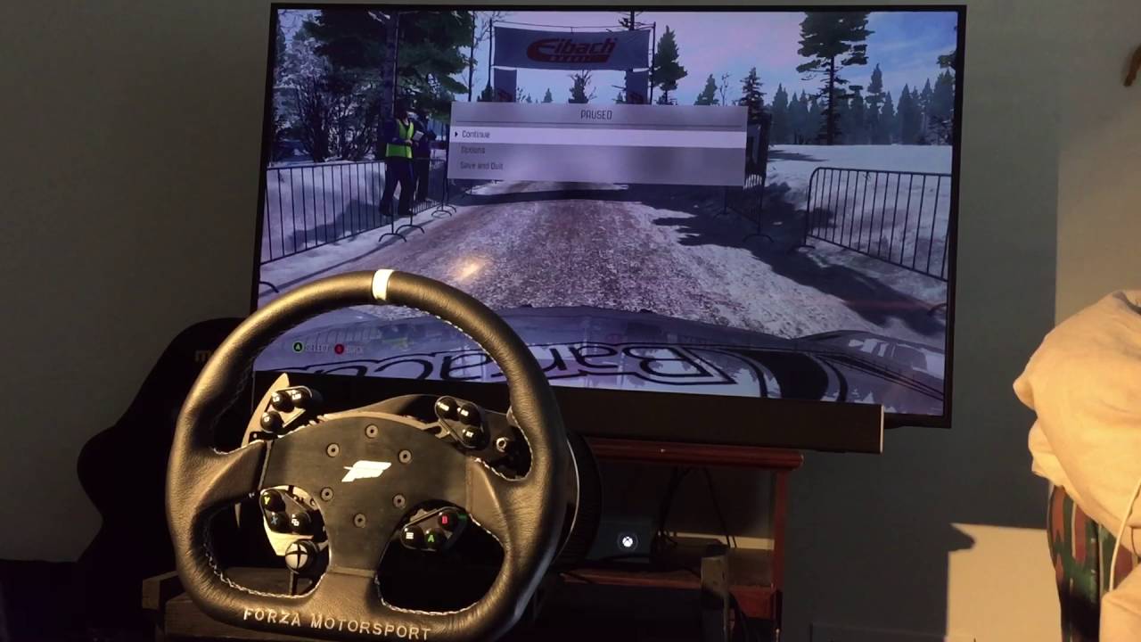 DiRT Rally + Fanatec CSW V2 | Renault Alpine A110 | Sweden