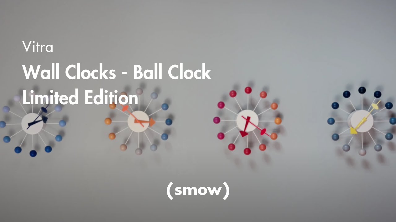 Vitra | Wall Clocks - Ball Clock | Limited Edition | smow