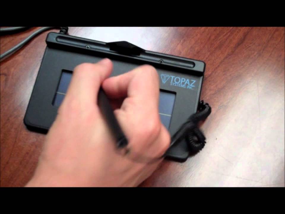 Topaz Signature Pad | Medical Software Tools