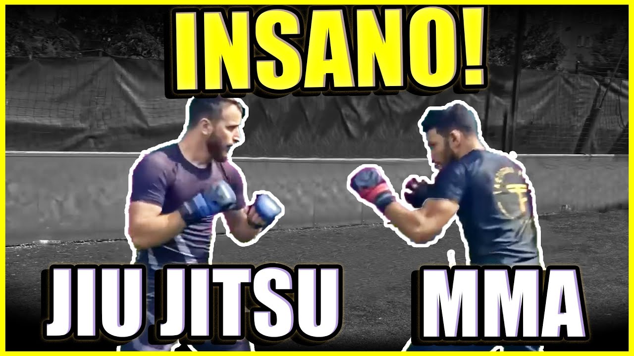 BATALHA ÉPICA: O DESAFIO ENTRE UM LUTADOR DE JIU JITSU E UM LUTADOR DE MMA!