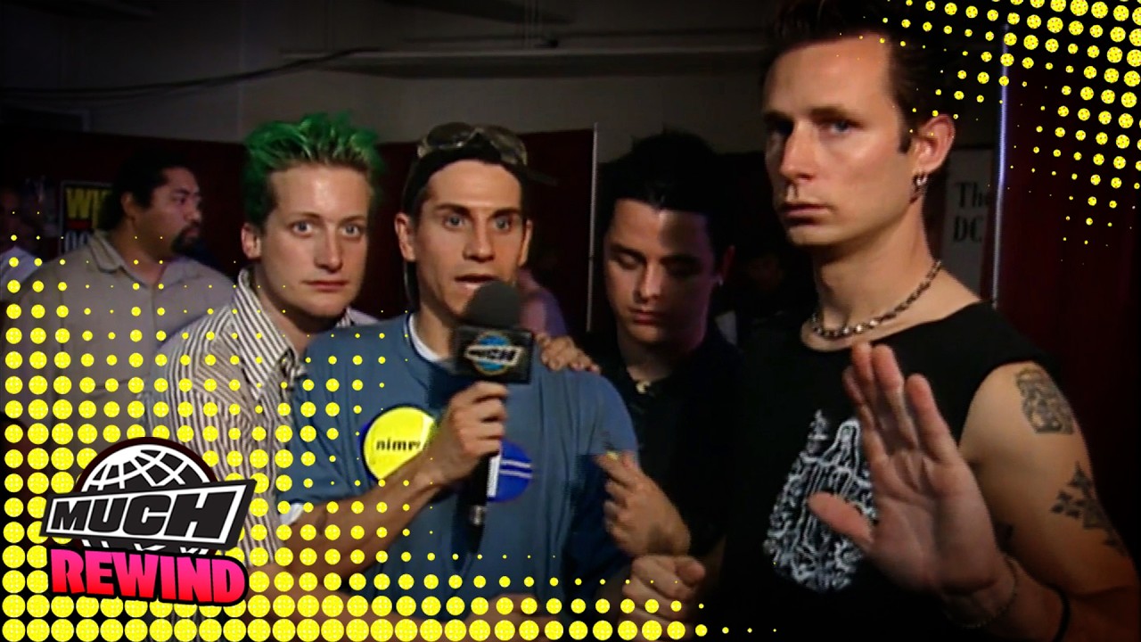 Green Day Backstage: 