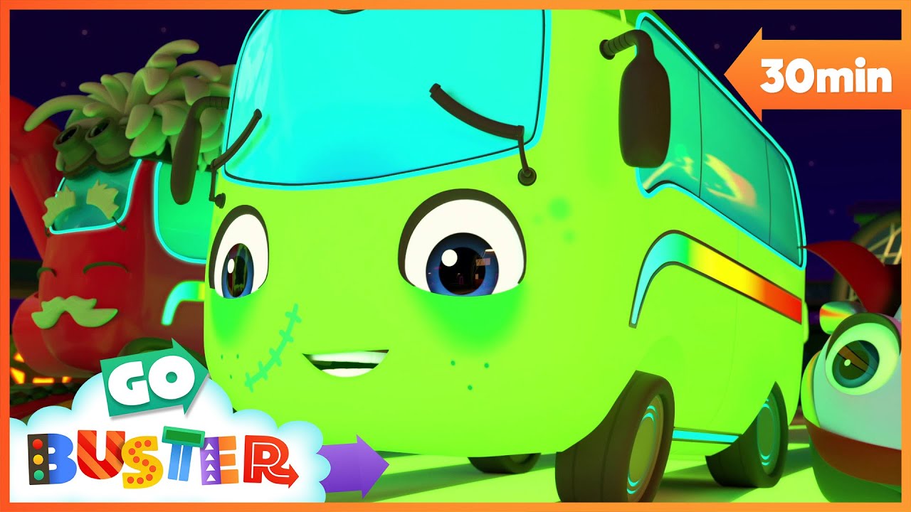 Glow in the Dark Zombie |  🚗  Go Buster | Rescue Adventures