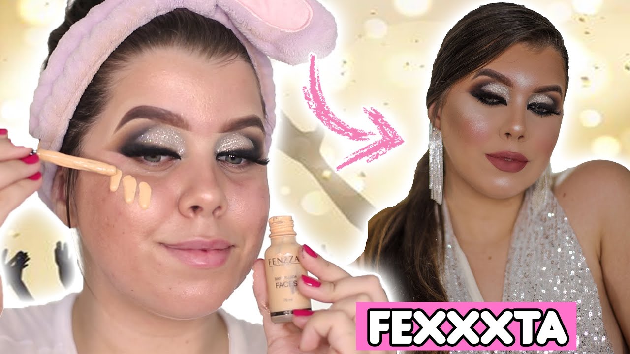 MAKE para FESTAS de FIM DE ANO| FENZZA #2