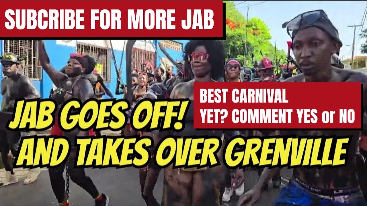 Spicemas 2025. Grenville - JAB GOES OFF! 💥- GRENVILLE GOES CRAZY - #1 Jouvert in the caribbean