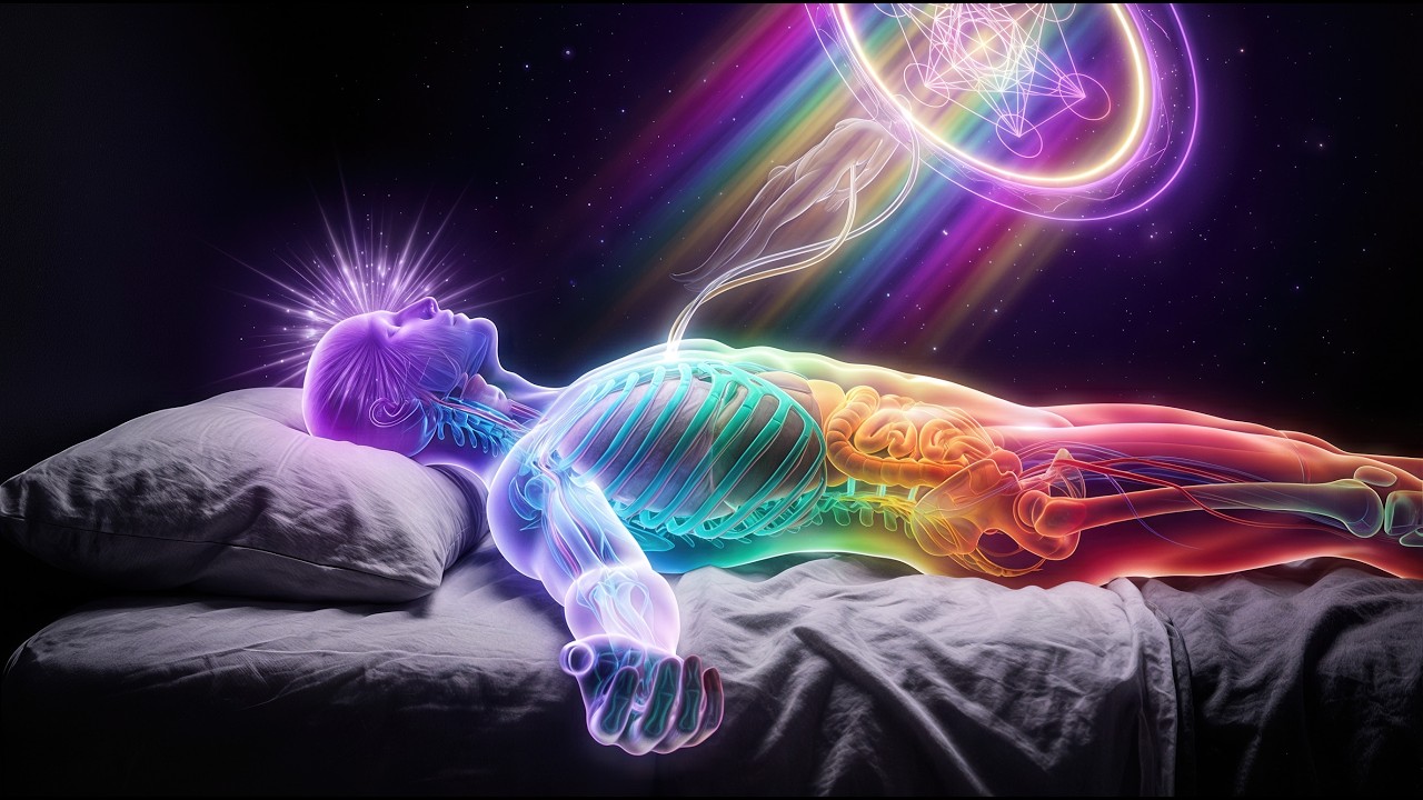 432Hz + 528Hz + 741Hz + 852Hz |The Deepest Healing Sleep : Whole Body Regeneration & Emotional Detox