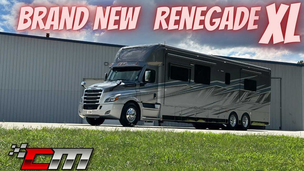 Наш ПЕРВЫЙ совершенно новый автодом Renegade XL Super C, планировка X45BBC на шасси Freightliner ...