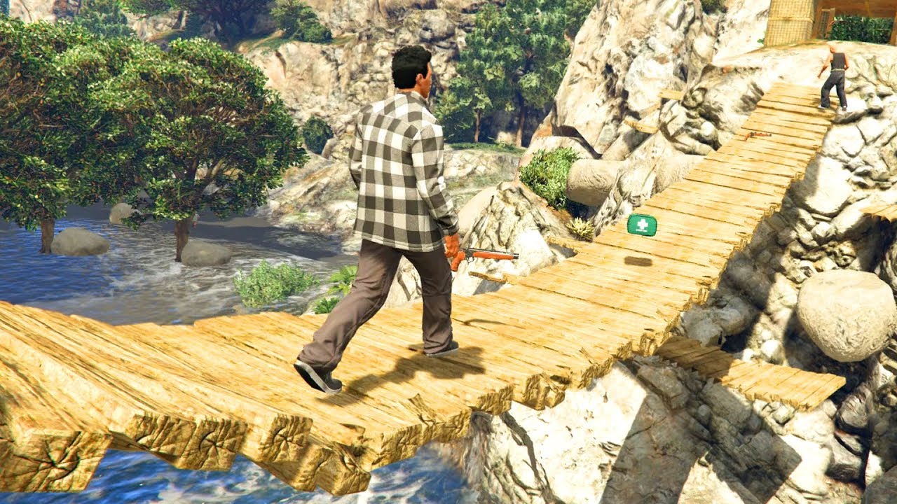 JUNGLE PARKOUR À PIED