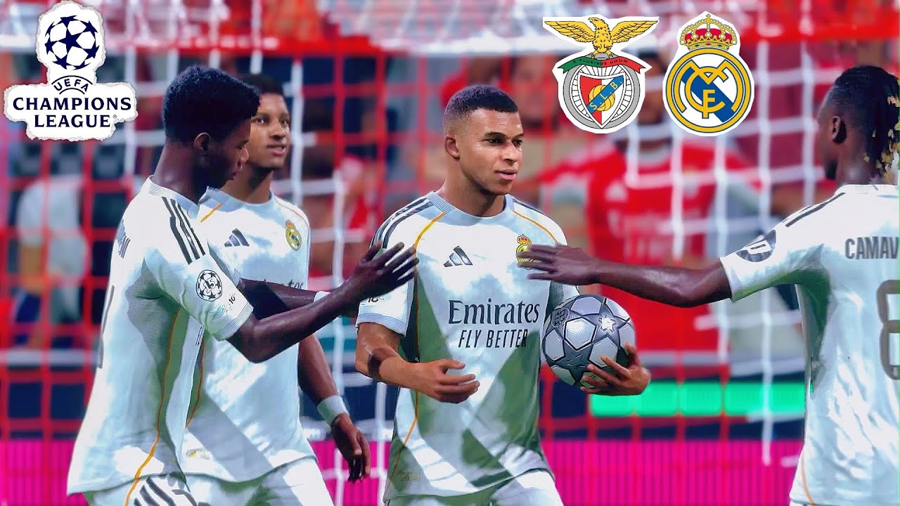 EA SPORTS FC 26 | SL BENFICA vs .REAL MADRID | UEFA CHAMPIONS LEAGUE 2025/26 | (PS5)