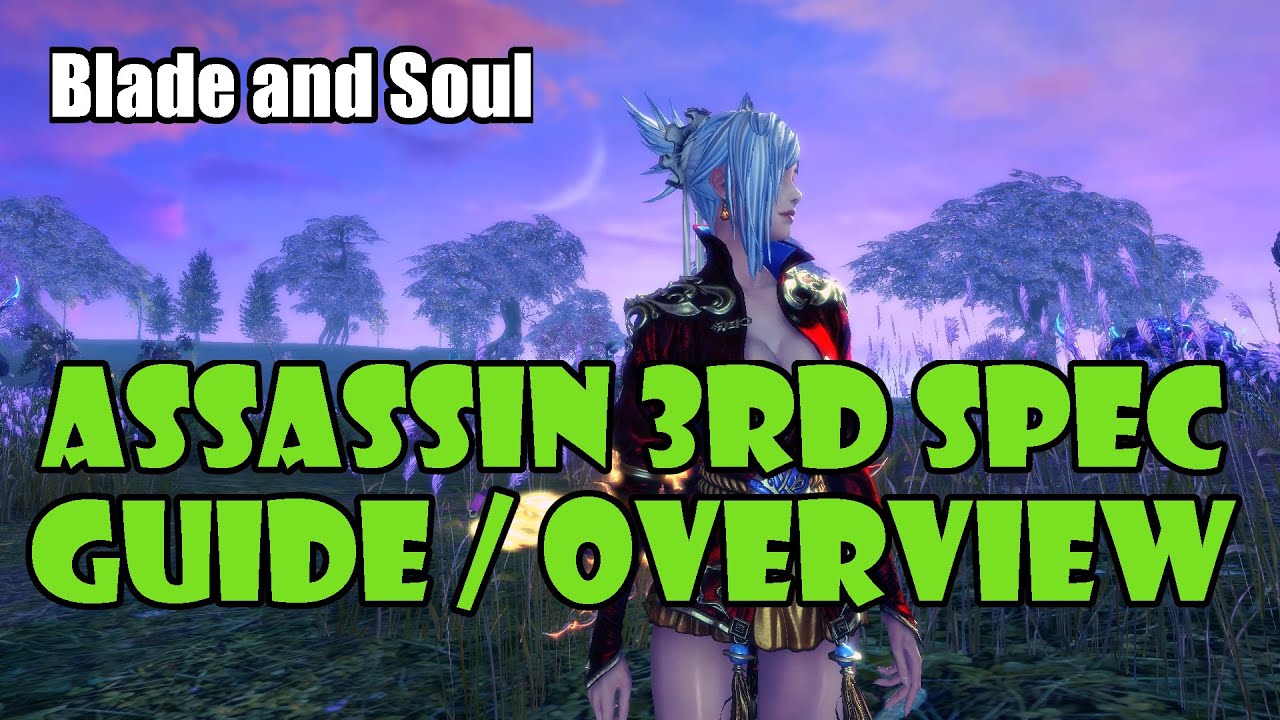 [Blade and Soul] Assassin 3rd Spec (Phantom) Rotation Guide | Build Guide | DPS Comparison