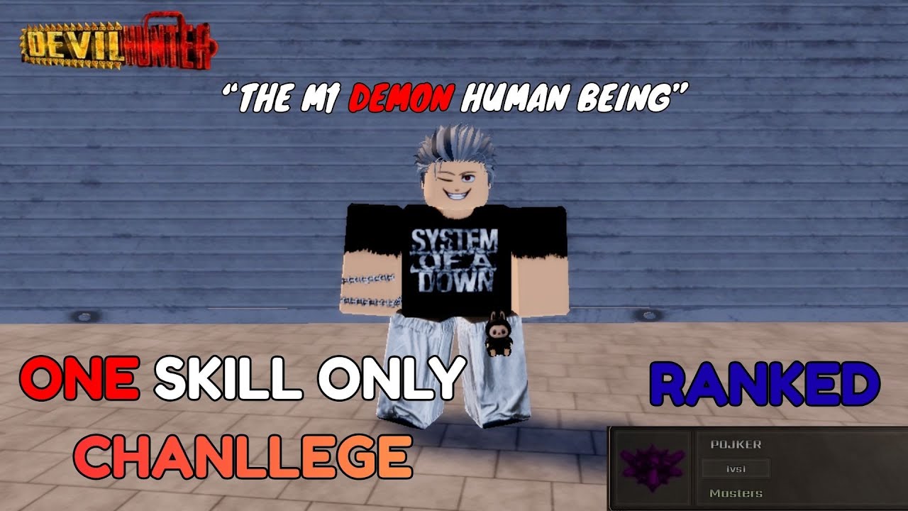 ONE Skill ONLY in RANKED… M1 Carry ( STATS LEAKED ) | Devil Hunter