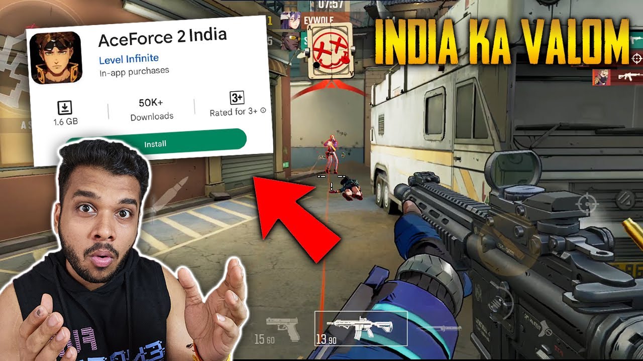 VALORANT MOBILE SE BHI BETTER - ACE FORCE 2 В ИНДИИ ИЛИ НЕТ | МИНИМАЛЬНЫЕ ТРЕБОВАНИЯ ДЛЯ ЭТОЙ ИГР...
