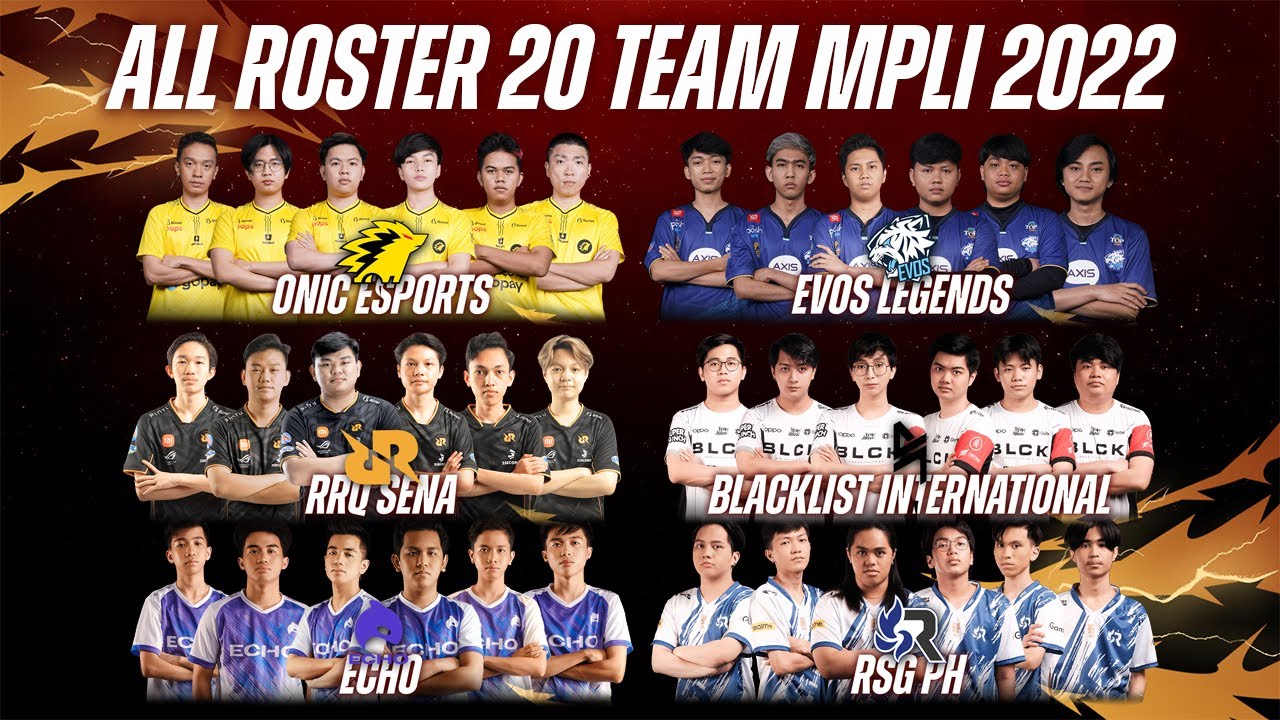 ALL ROSTER + SCHEDULE 20 TEAM MPLI 2022!! | MPL Invitational 2022 by One Esports