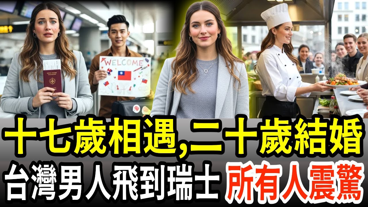 十七歲相遇,二十歲義無反顧跟來台灣,然後結婚——瑞士女兒的選擇