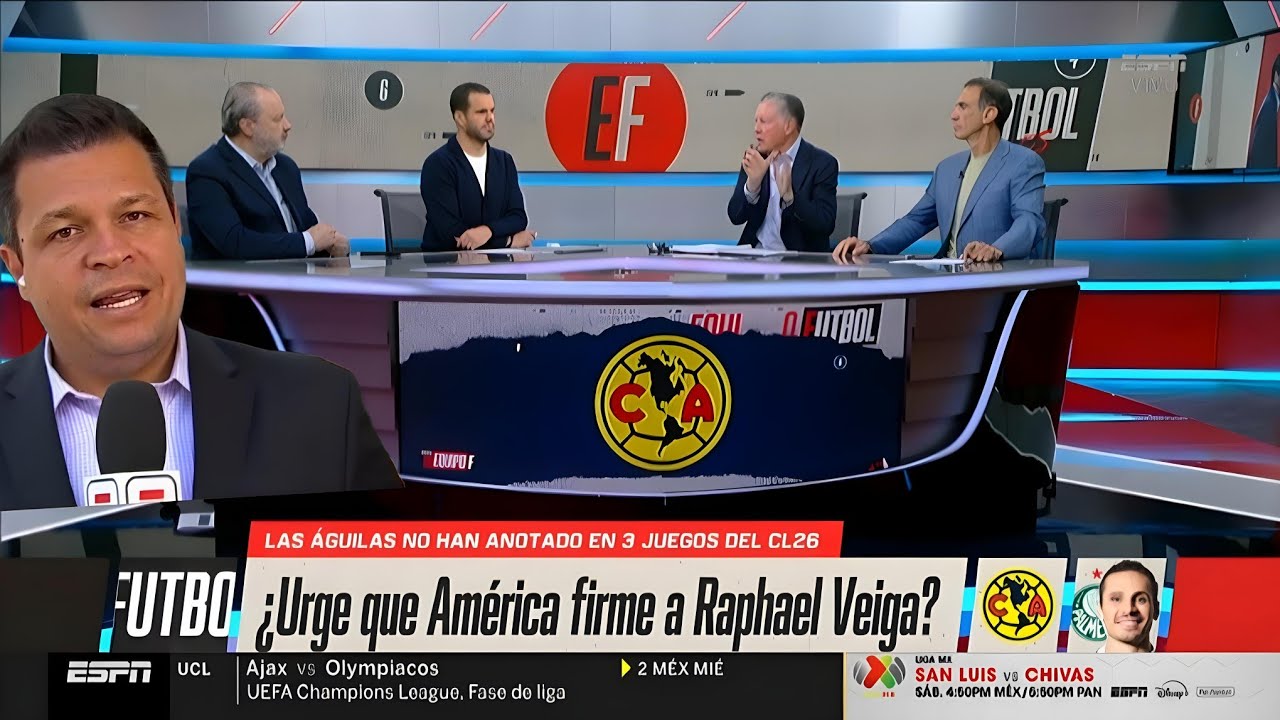 ¡BOMBAZO! 🔥 ¿Urge que América firme a Raphael Veiga? | ¿Hay tensión en la directiva del América?
