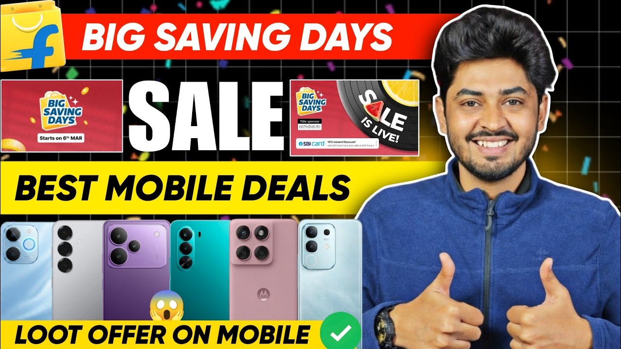 Flipkart Big Saving Days Mobile Offers 2026 | All Mobile Price Big Saving Day Mobile Deals Summer